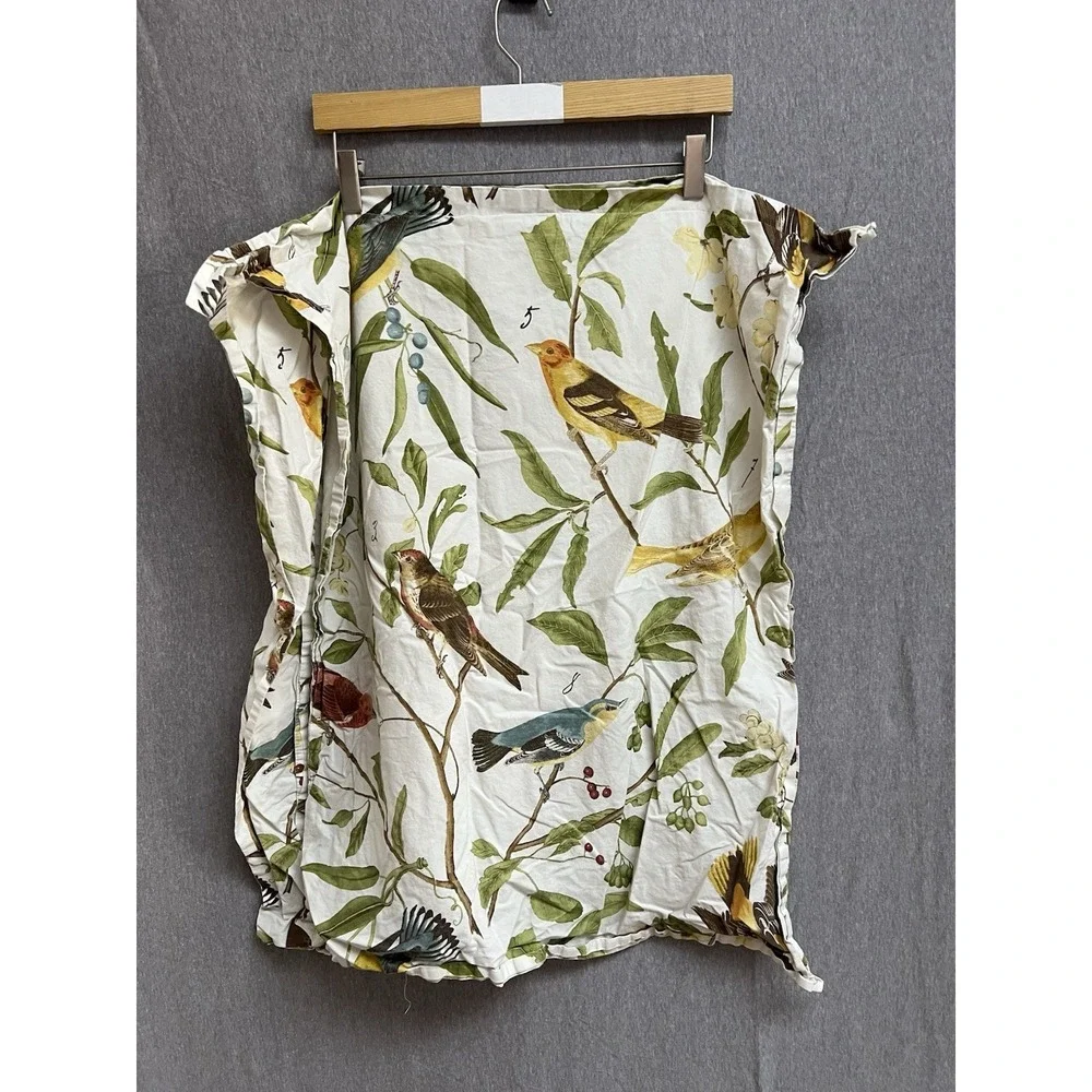 Pottery Barn Spring Sparrow Bird Floral Pillow Cover Sham 26